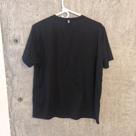 Polo Sport PSXV Mens Large Black Performance V-Neck T-Shirt Cyclocross Gym Run - Picture 2 of 6